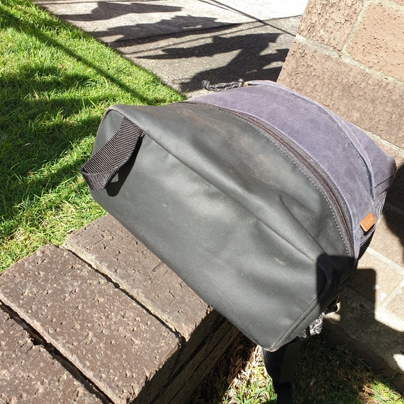 Fossil faded Black Denim Backpack - Picture 12 of 16